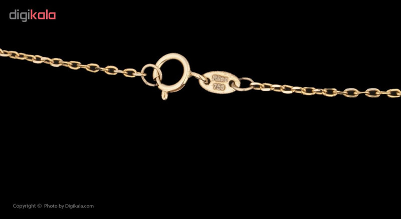 گردنبند طلا 18 عیار زنانه کد 3091