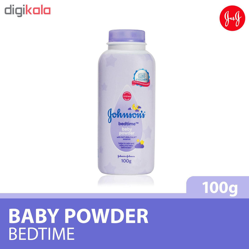 پودر بچه جانسون مدل Bed Time حجم 100 گرم پودر بچه جانسون مدل Bed Time حجم 100 گرم