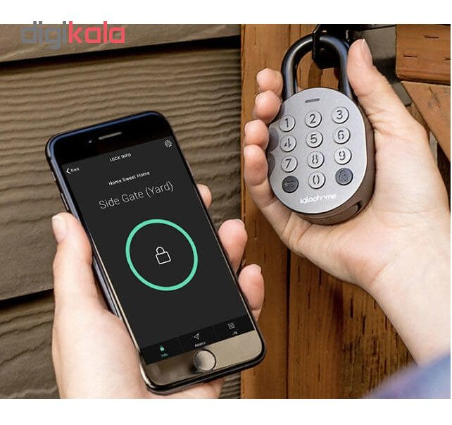 قفل آویز  هوشمند ایگلوهوم مدل IHPL2.0