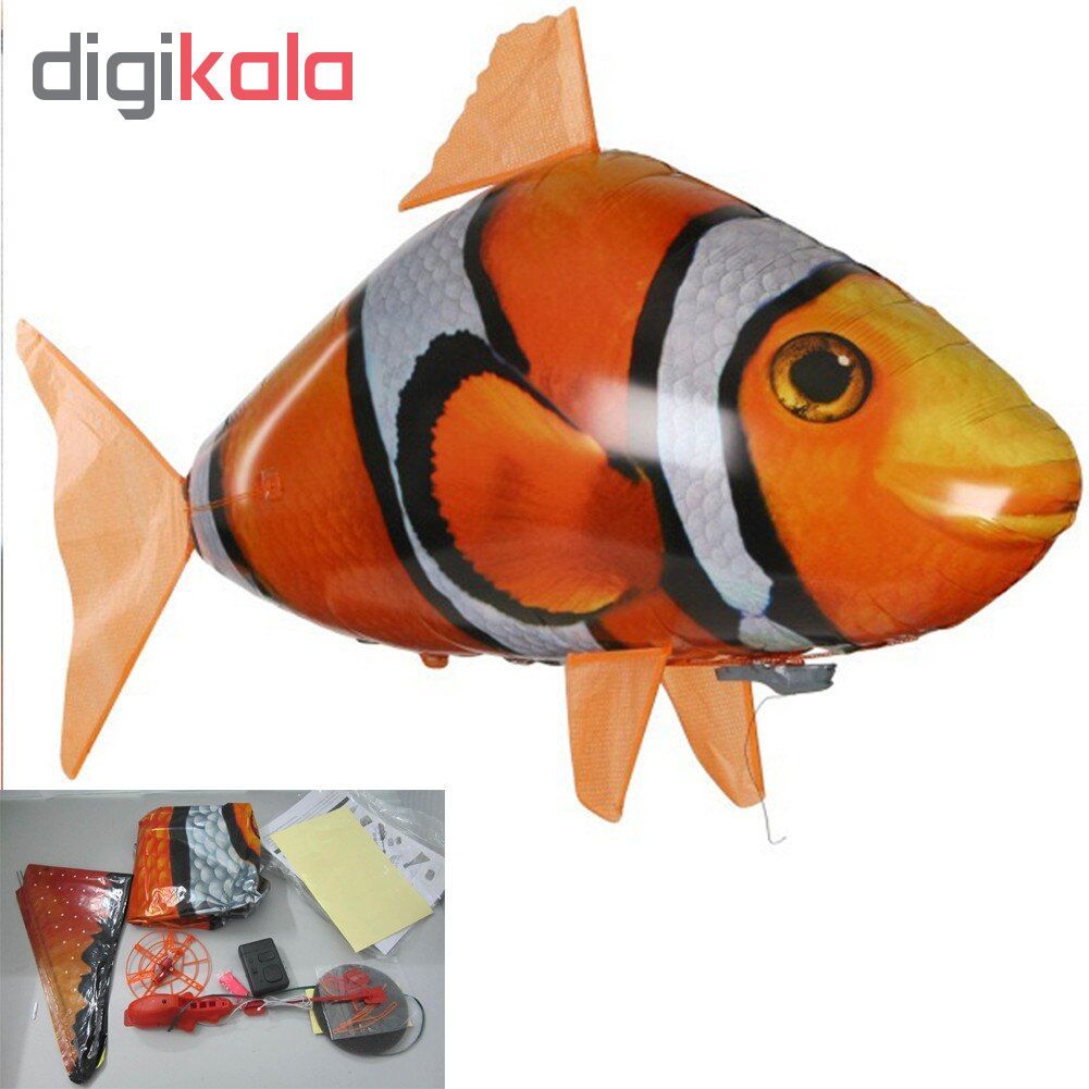 اسباب بازی کنترلی طرح ماهی پرنده مدل fish102