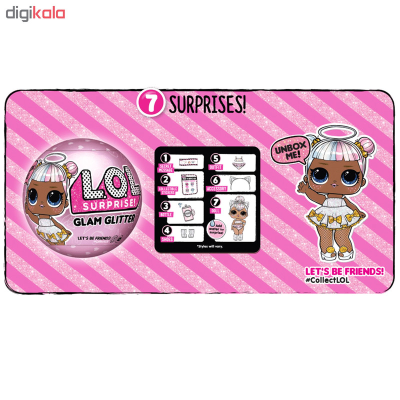 اسباب بازی شانسی ال او ال سورپرایز مدل Glam Glitter