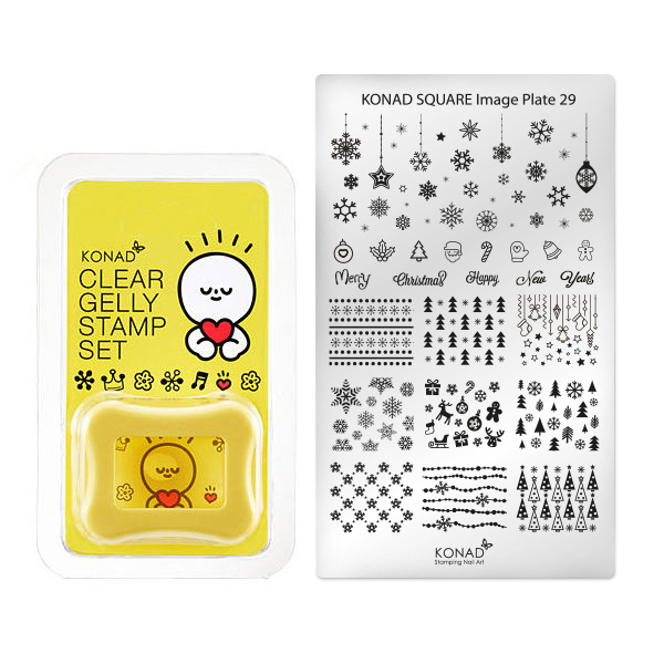 شابلون طراحی و مهر ناخن کناد کد Y29