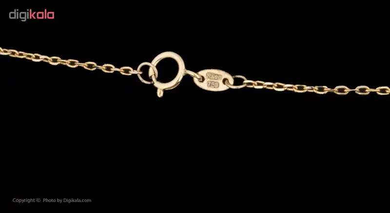 گردنبند طلا 18 عیار زنانه کد 0001