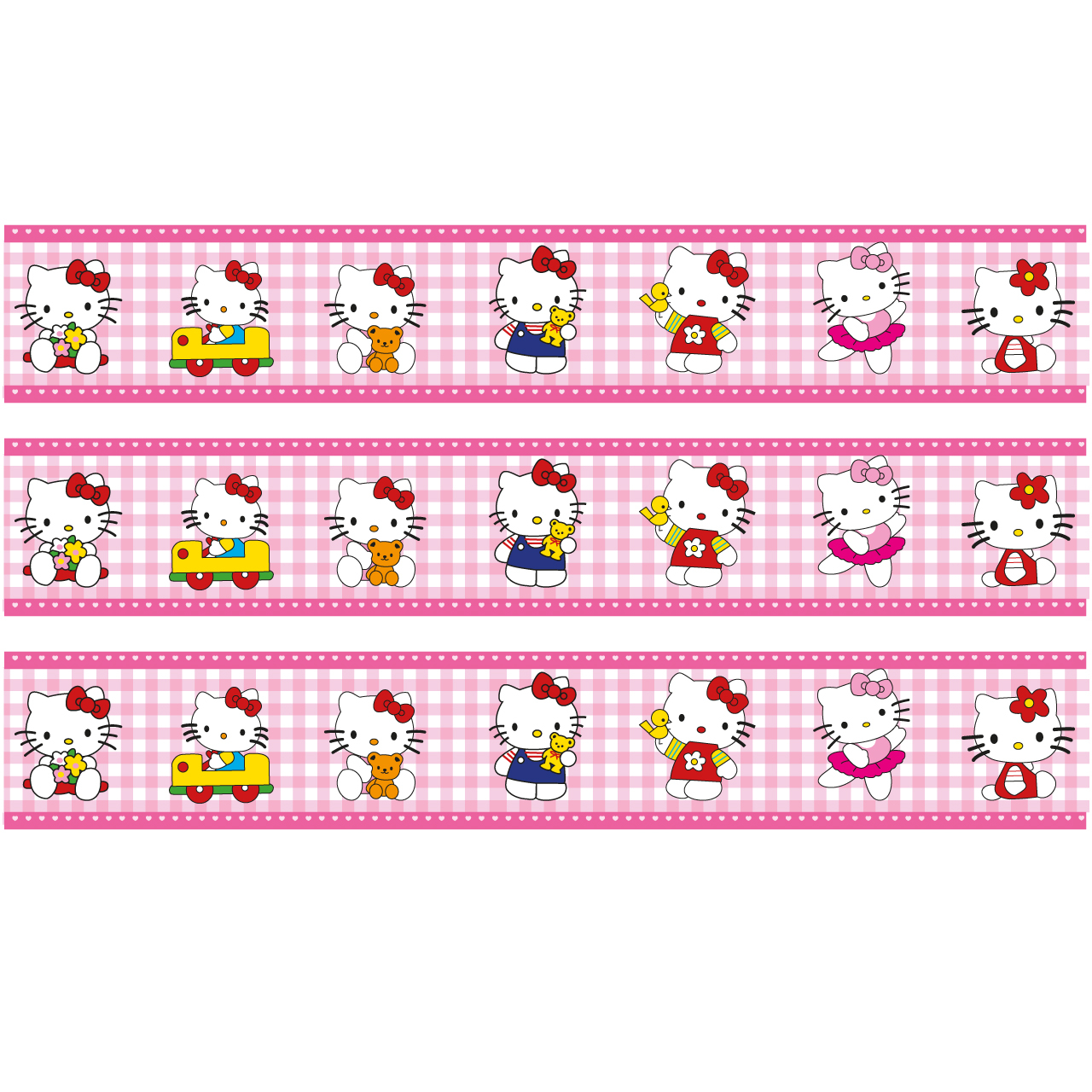 استیکر دیواری ژیوار طرح هلو کیتی