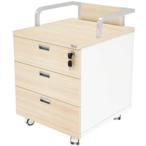 فایل کشویی چرخ‌دار محیط آرا مدل Quick 9086N-0105