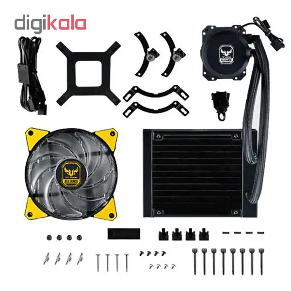 خنک کننده پردازنده کولر مستر مدل MasterLiquid ML120L RGB TUF Gaming Edition