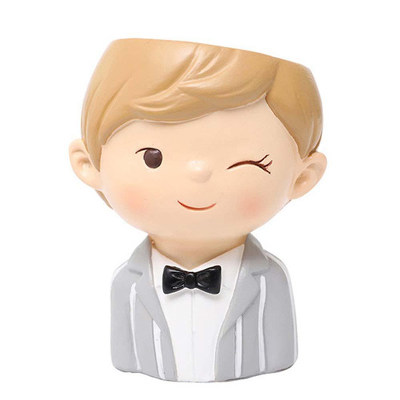 گلدان طرح پسر پاپیونی کد AH02 گلدان طرح پسر پاپیونی کد AH02