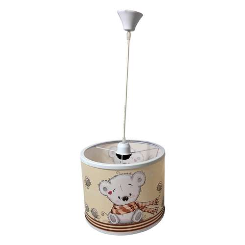 لوستر اتاق کودک طرح خرس شال دار کد 36