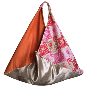 کیف دست دوز پارچه ای مدل x19