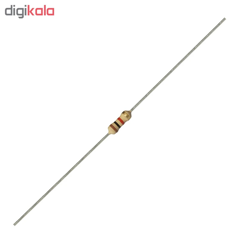 عکس شماره 2 : مقاومت 1 کیلو اهم کد 025 بسته 100 عددی