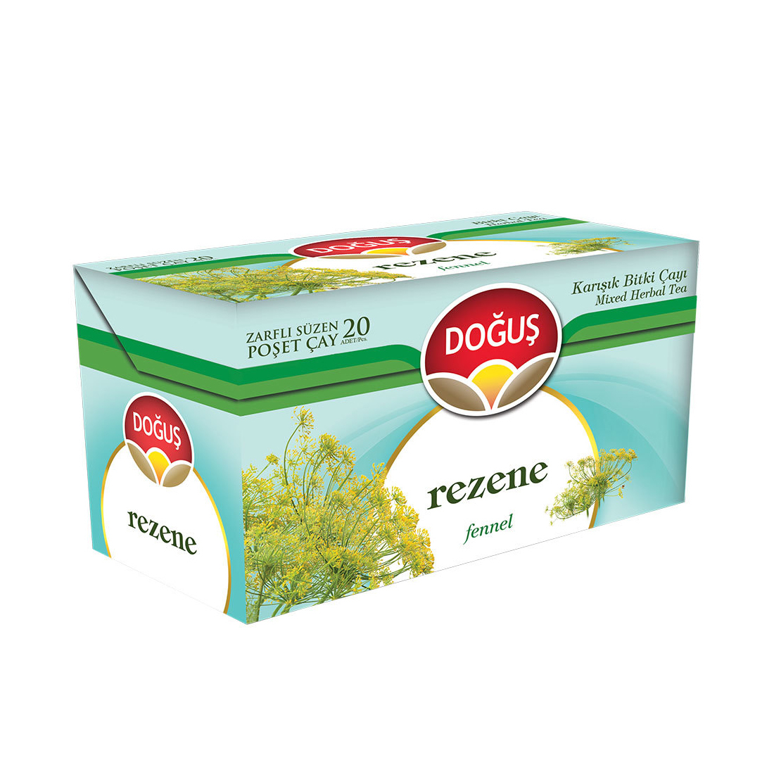دمنوش رازیانه دوغوش بسته 20 عددی