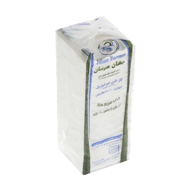 گاز غیر استریل جهان درمان کد 100P