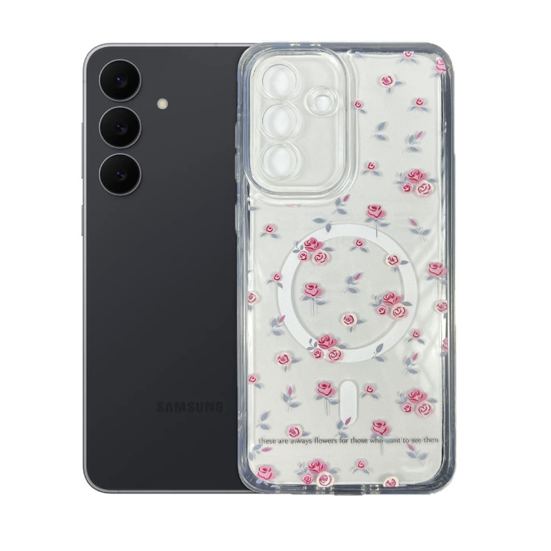 کاور طرح گلبرگ مناسب برای گوشی موبایل سامسونگ Galaxy S25 FE