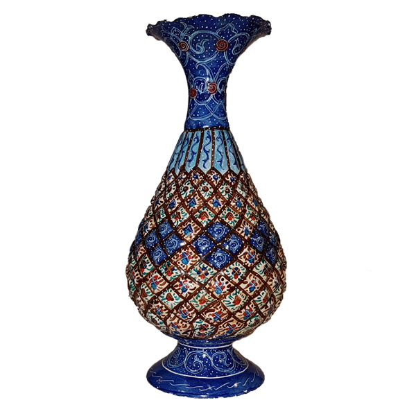 گلدان مینا کاری کد 1205