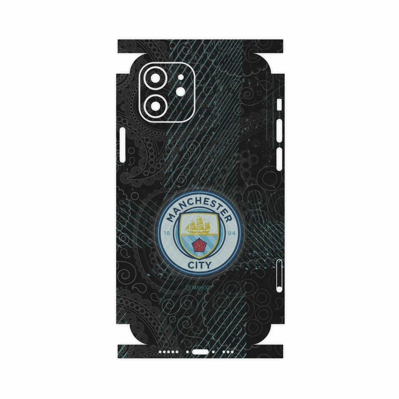 برچسب پوششی ماهوت مدل Manchester-City-FullSkin مناسب برای گوشی موبایل اپل iPhone 12