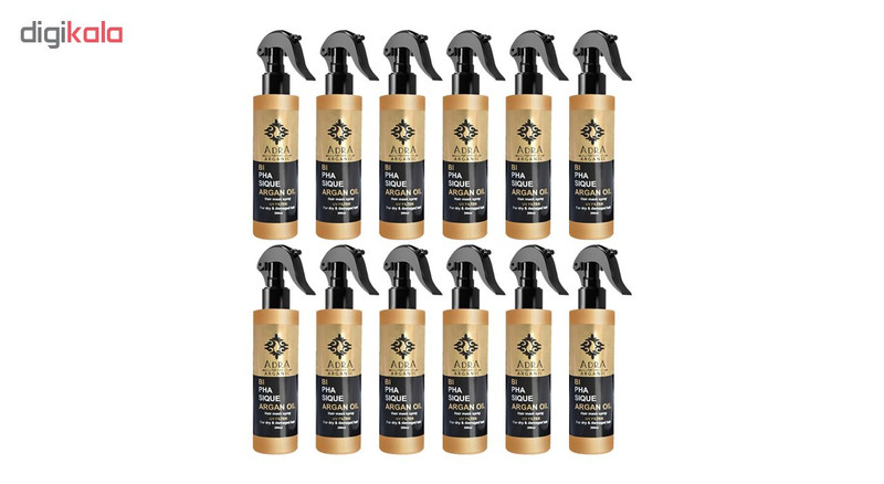 اسپری مو آدرا مدل Argan حجم 200 میلی لیتر مجموعه 12 عددی اسپری مو آدرا مدل Argan حجم 200 میلی لیتر مجموعه 12 عددی