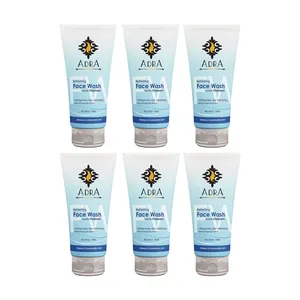 ژل شستشو صورت آدرا مدل C3 حجم 150 میلی لیتر مجموعه 6 عددی