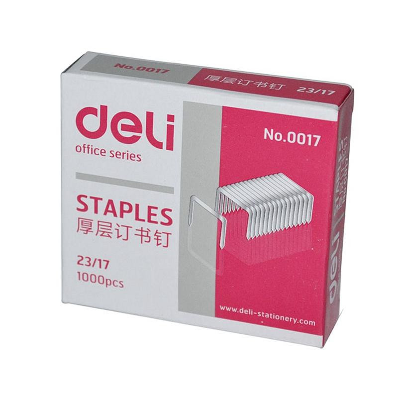 سوزن منگنه دلی کد 0017 سایز 23/17 بسته 1000 عددی