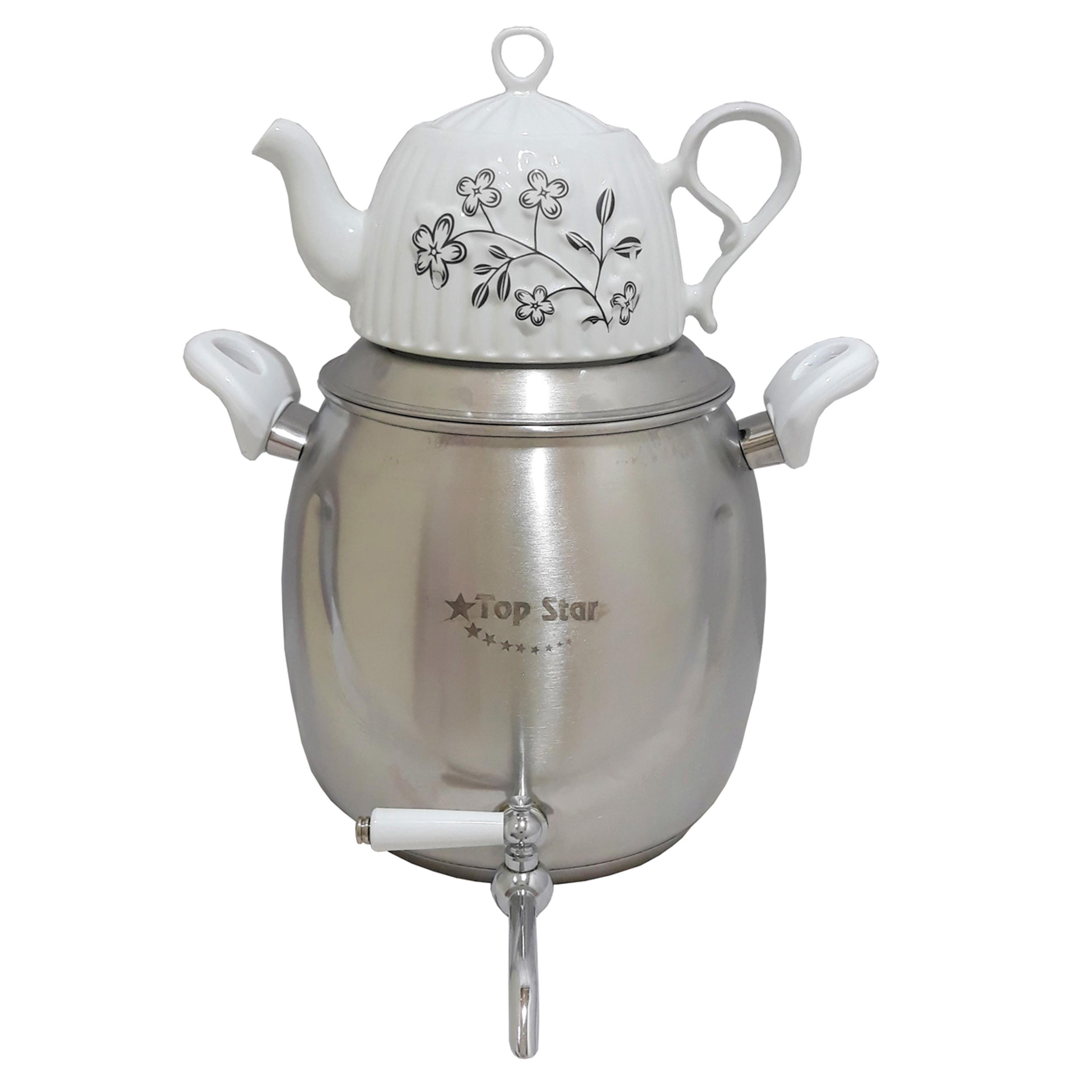 ست کتری و قوری تاپ استار کد 1021