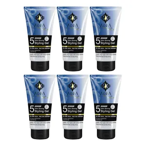 ژل مو آدرا مدل Ultra Strong Styling حجم 150 میلی لیتر مجموعه 6 عددی
