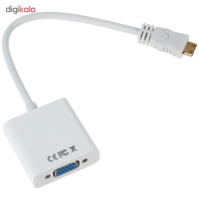 مبدل MiniHDMI به VGA کد 32 عکس شماره 2