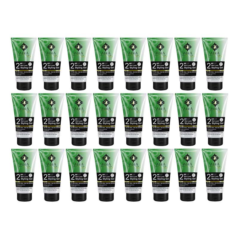 ژل مو آدرا مدل Pro-V حجم 150 میلی لیتر مجموعه 24 عددی ژل مو آدرا مدل Pro-V حجم 150 میلی لیتر مجموعه 24 عددی