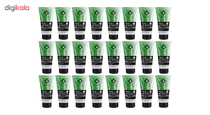 ژل مو آدرا مدل Pro-V حجم 150 میلی لیتر مجموعه 24 عددی ژل مو آدرا مدل Pro-V حجم 150 میلی لیتر مجموعه 24 عددی