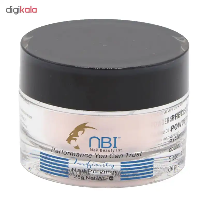 پودر کاشت ناخن ان بی آی کد H1 وزن 28 گرم