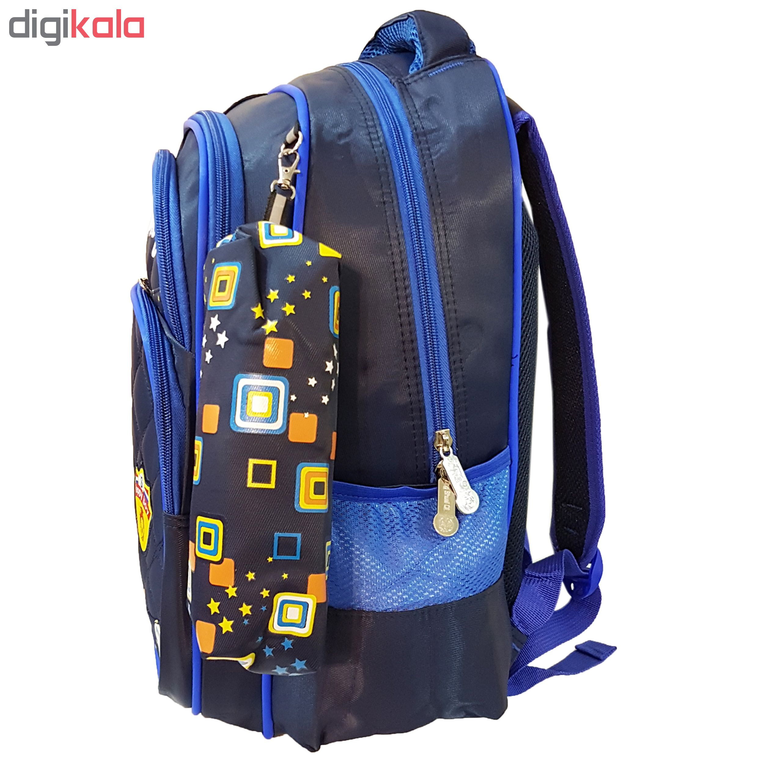 کوله پشتی شواجی مدل E10 به همراه جامدادی