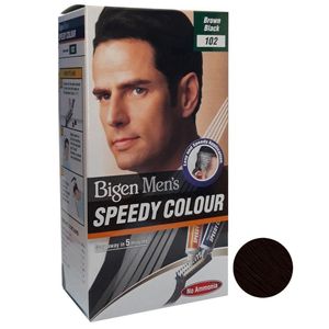 نقد و بررسی کیت رنگ مو بیگن سری Speedy Colour شماره 102 حجم 40 میلی لیتر رنگ قهوه ای تیره توسط خریداران