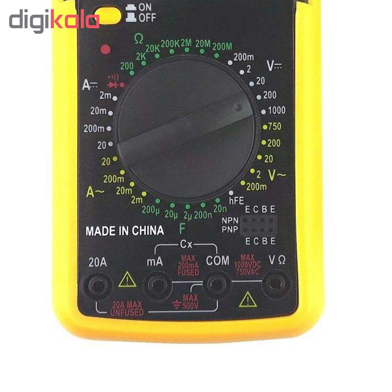 مولتی متر دیجیتال مدل DT-9205A