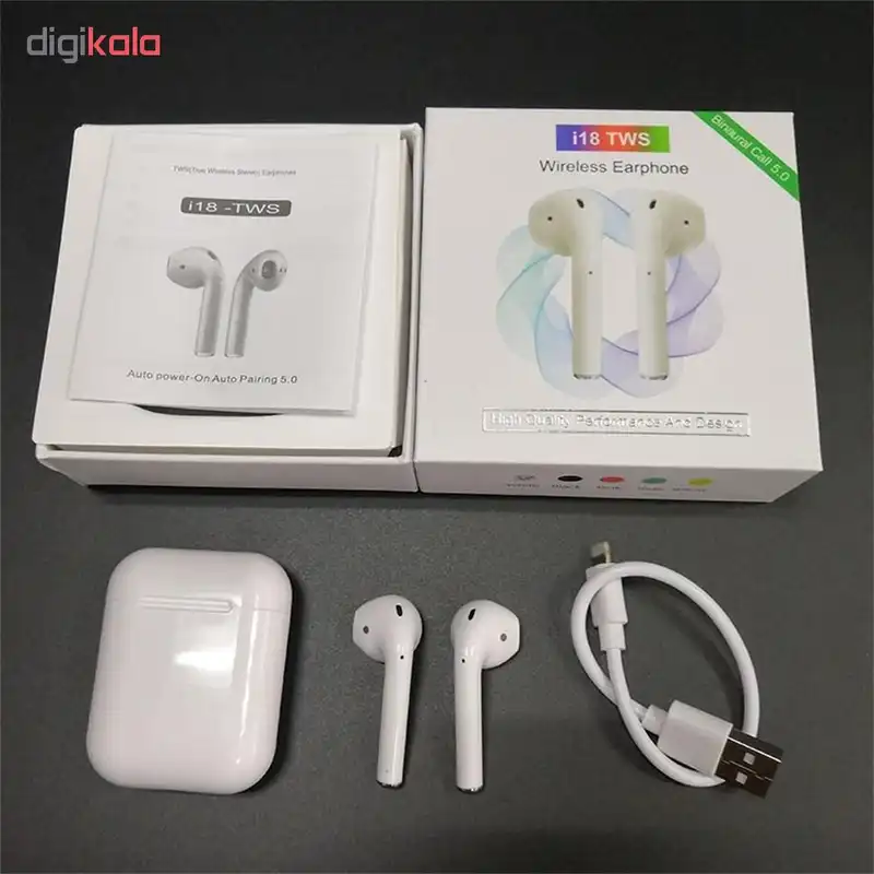 هندزفری بلوتوث مدل i18-TWS