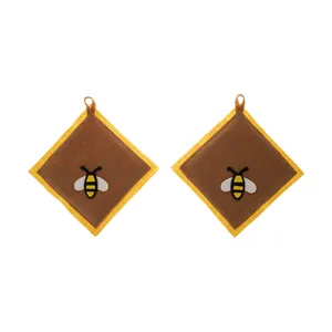 دستگیره رنگارنگ طرح زنبور کد 002 بسته 2 عددی