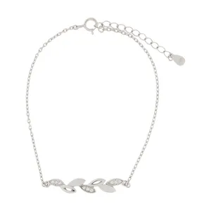 دستبند نقره زنانه کد 103004248-1