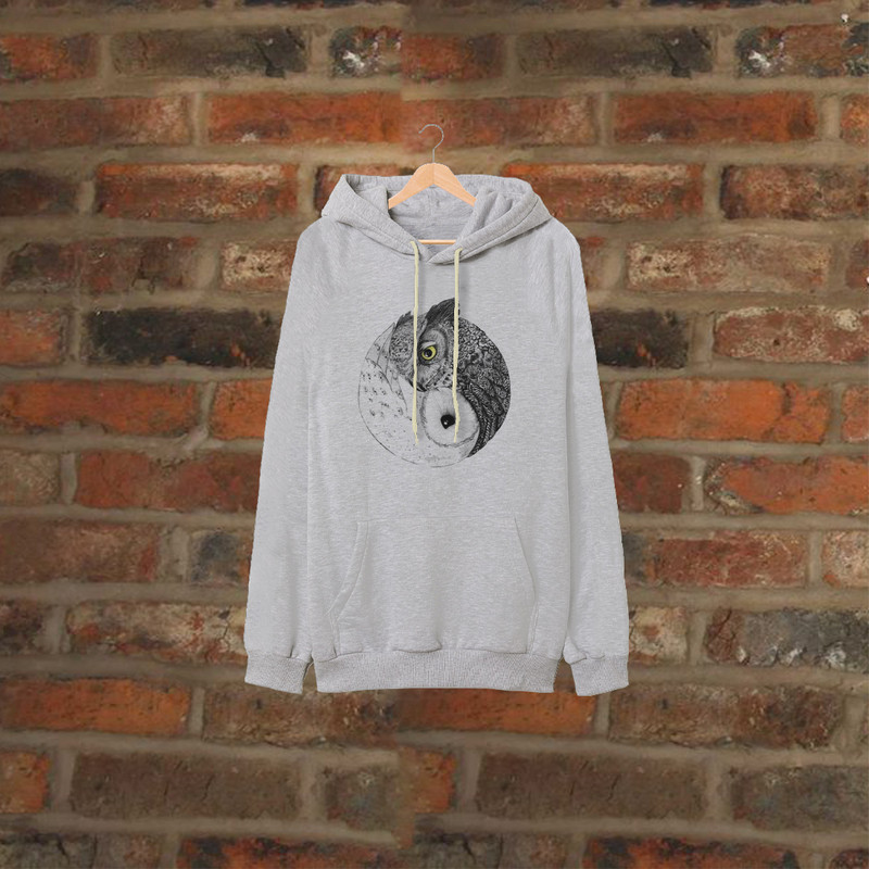 هودی زنانه مدل جغد کد AA68