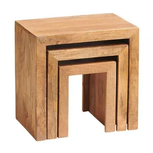 میز عسلی مدل FH108 مجموعه 3 عددی