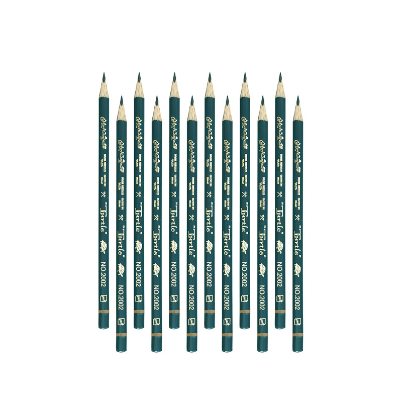 مداد مشکی پارس مداد مدل لاک پشت ایرانی کد 2001 بسته 12 عددی
