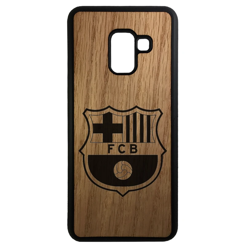 کاور طرح بارسلونا کد 11054094261 مناسب برای گوشی موبایل سامسونگ galaxy a6 plus 2018