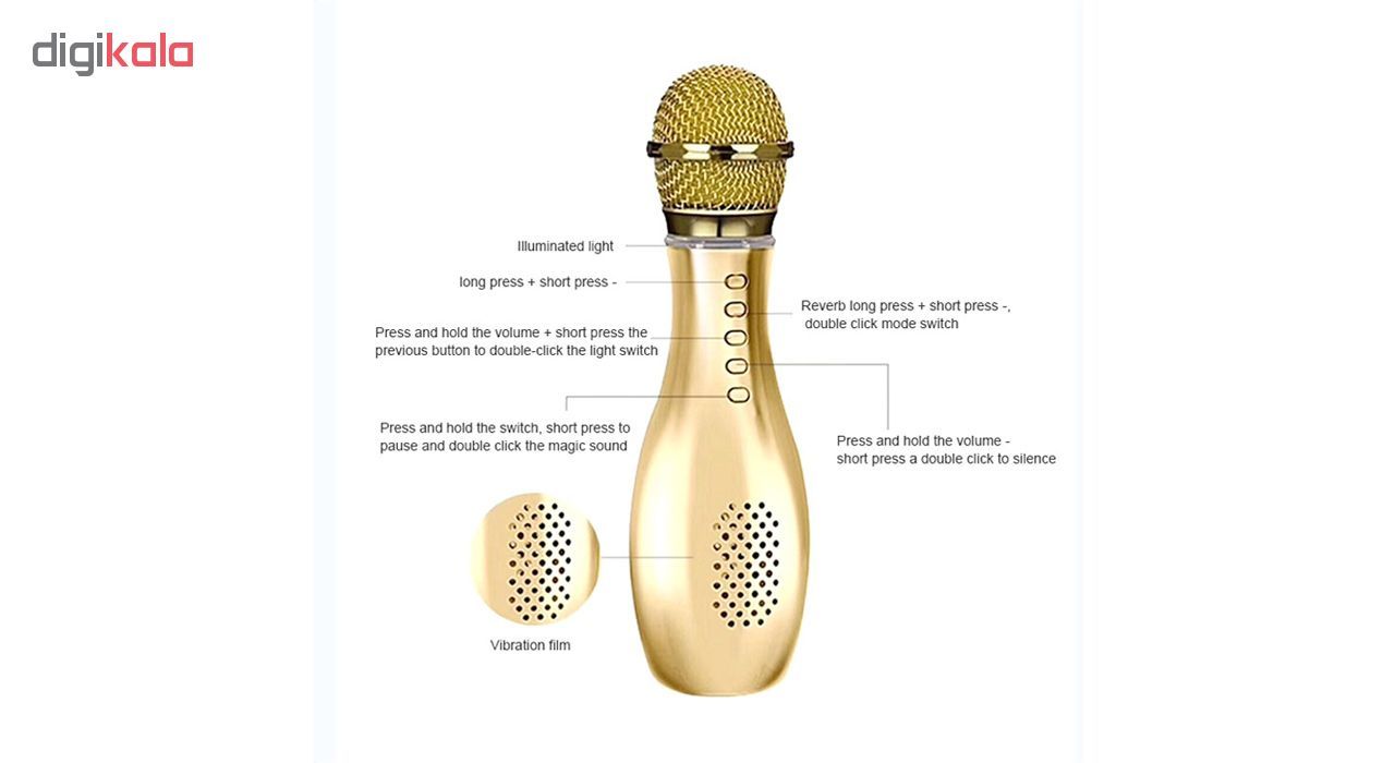 میکروفن اسپیکر مدل EL-Q007