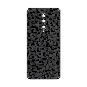 MAHOOT Silicon-Texture Cover Sticker for OnePlus 7 Pro
