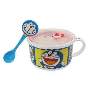 ظرف غذای کودک مدل doraemon کد L121