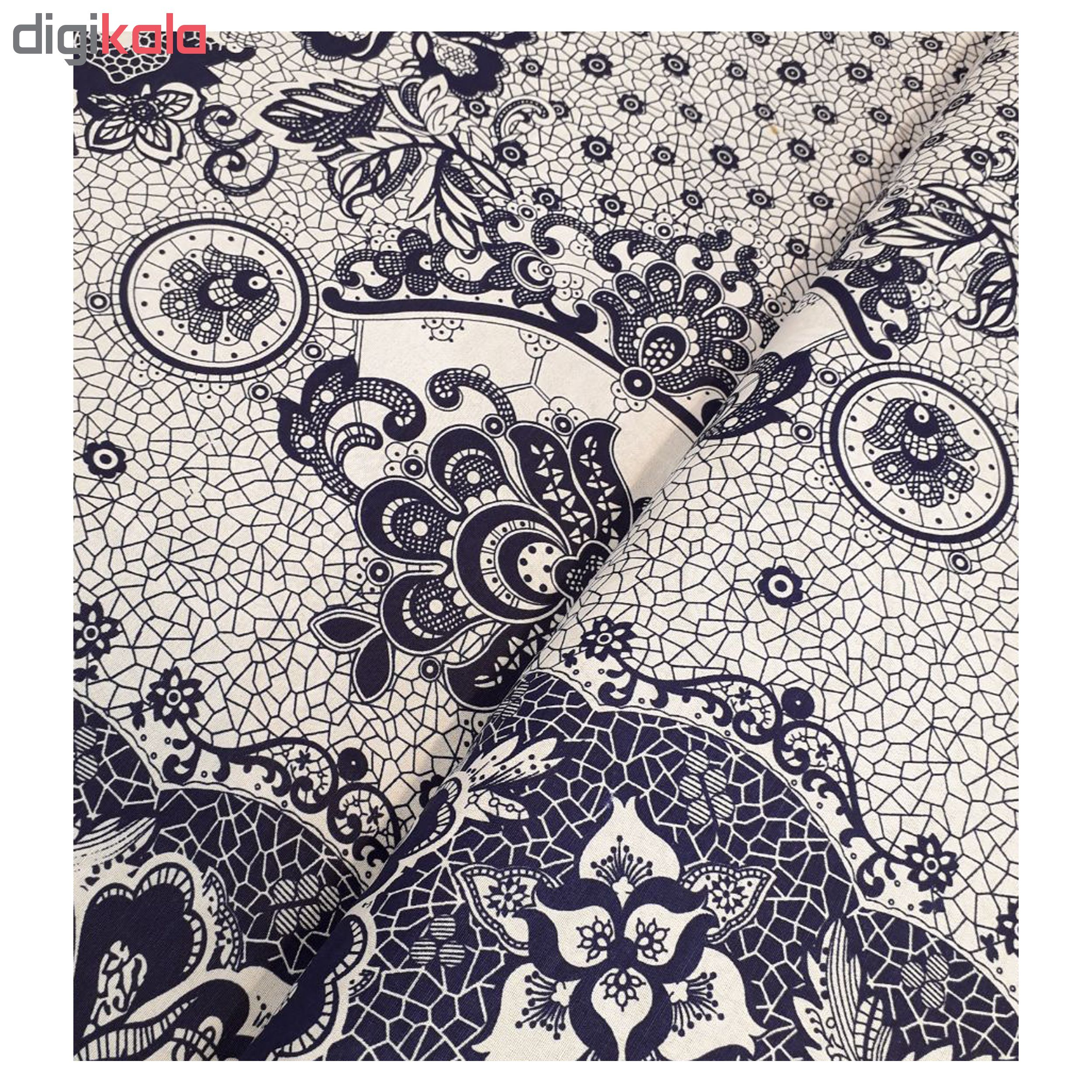 پارچه ملحفه مدل آبگینه کد F002