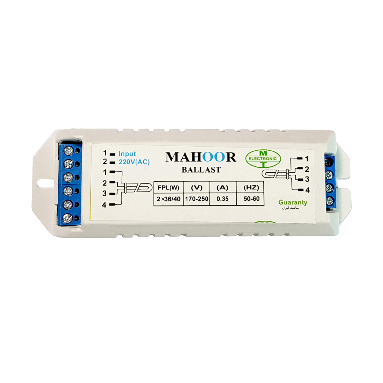 ترانس الکترونیکی ماهور مدل TM-110