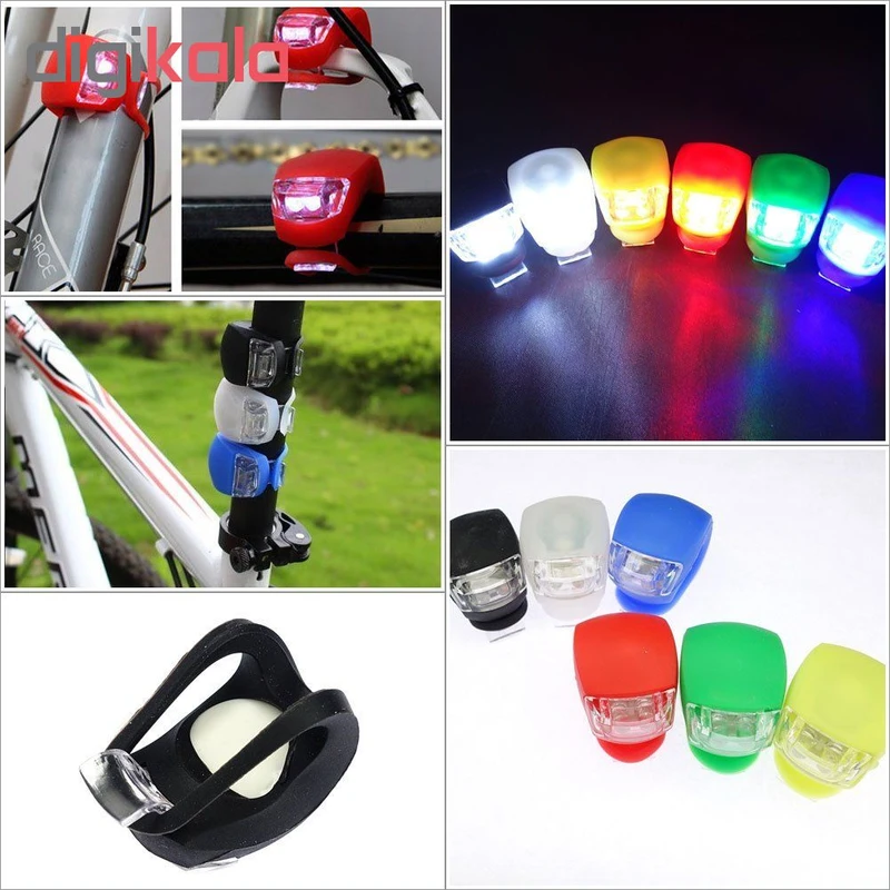 عکس شماره 4 : چراغ دوچرخه کد cmhh008 بسته 2 عددی