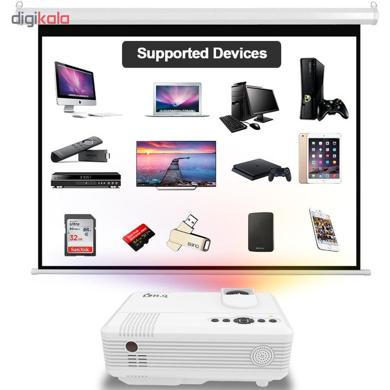 ویدئو پروژکتور دکتر کیو مدل L8