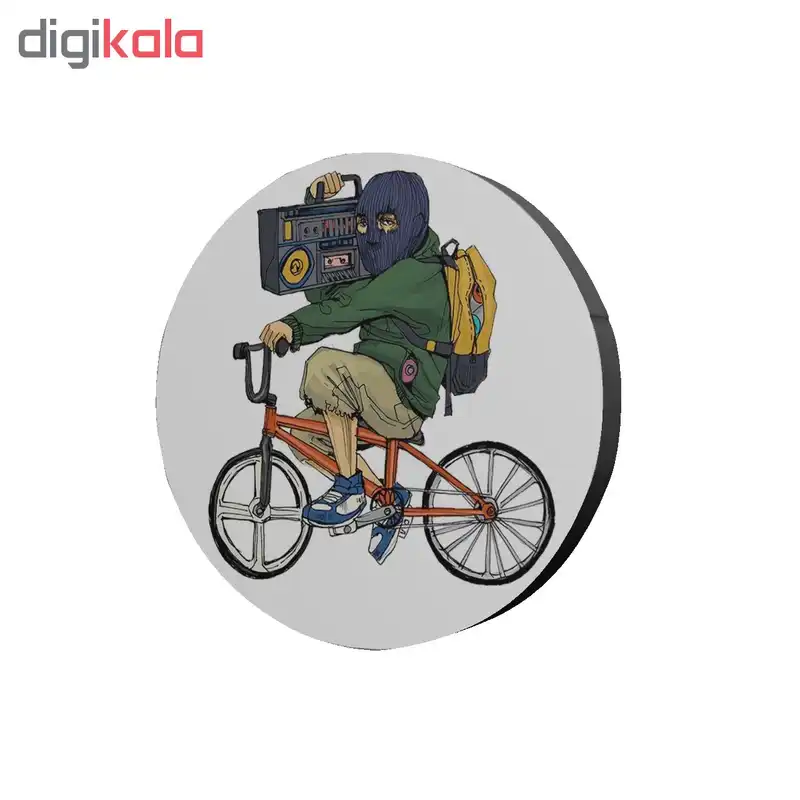 استیکر طرح دوچرخه سوار کد 260
