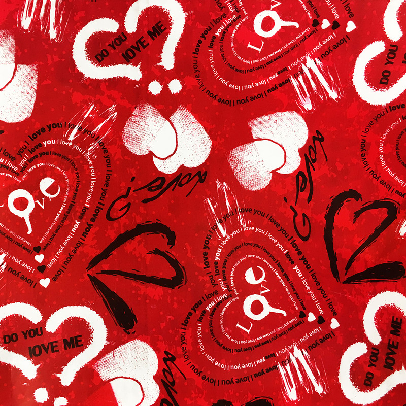 کاغذ کادو طرح لاو کد 210 بسته 5 عددی