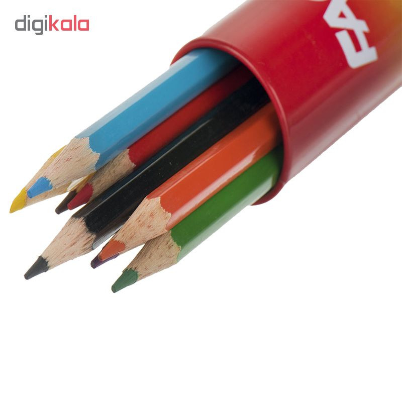 مداد رنگی 12 رنگ فکتیس مدل LOL_12