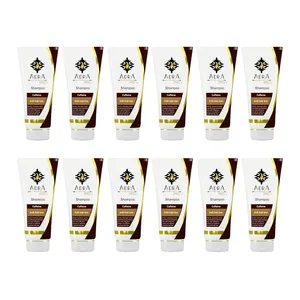 شامپو مو آدرا مدل Caffeine جم 200 میلی لیتر مجموعه 12 عددی