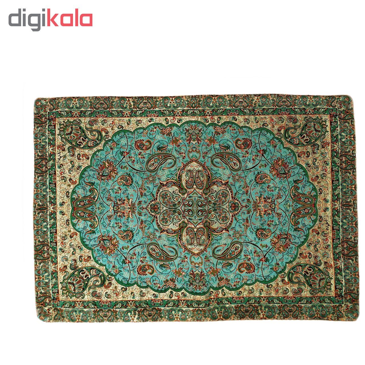 روبالشی ترمه طرح شاه عباسی کد 04 بسته 2 عددی main 1 1